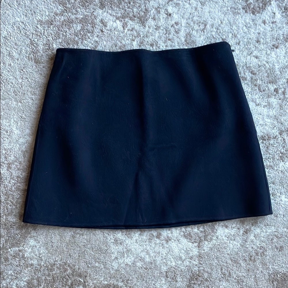 Theory Blue Mini Skirt